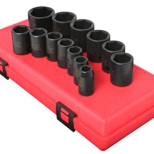 1/2" Dr. SAE Impact Socket Set