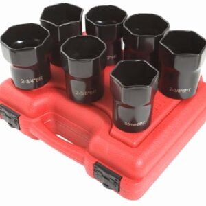 1/2" Dr. 7 Pc. Wheel Bearing Lock Nut Set