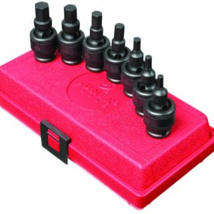 3/8" Dr. 7 Pc. SAE Universal Hex Impact Socket Set