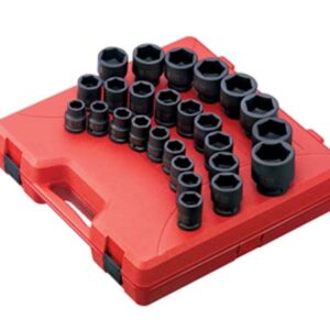 3/4" Dr. 26pc Metric Impact Socket Set