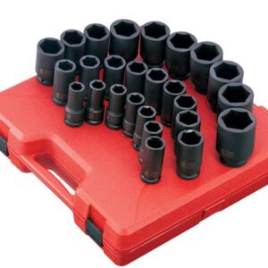 3/4" Drive 26pc Metric Deep Impact Socket Set