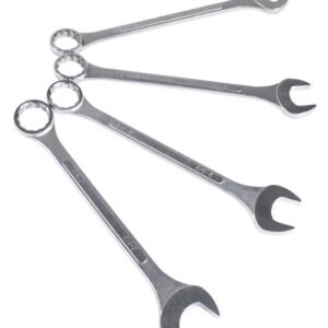 4 Pc. Raised Panel SAE Super Jumbo Combination Wrench Set