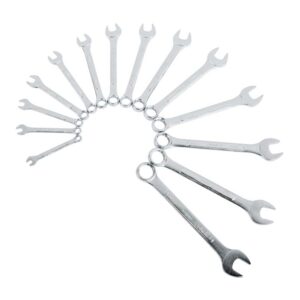 14 Pc. Metric Raised Panel Combination Wrench Set