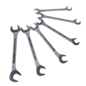 6 Pc. SAE Jumbo Raised Panel Angle Head Wrench Set