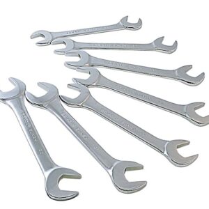 7 Pc. Fully Polished Metric Jumbo Angle Head Wrench Set